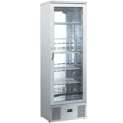 Blizzard BAR10SS Upright Single Door Ss Bar Bottle Cooler (324 Btl)