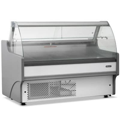 Blizzard BCG130WHV2 Curved Glass Serve Over Counter 1330mm