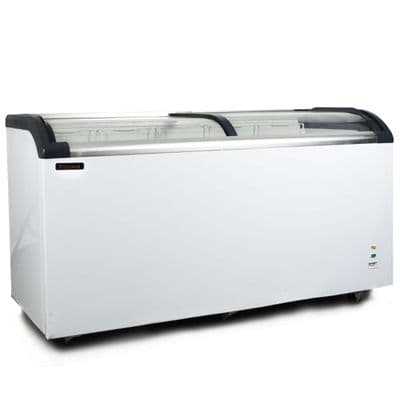 Blizzard BDF52 Curved Glass Lid Freezer 520L