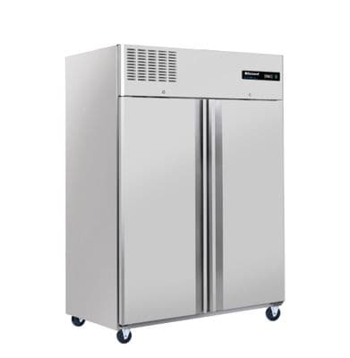 Blizzard BF2SS DOUBLE DOOR VENTILATED GN2/1 SS FREEZER 1300L