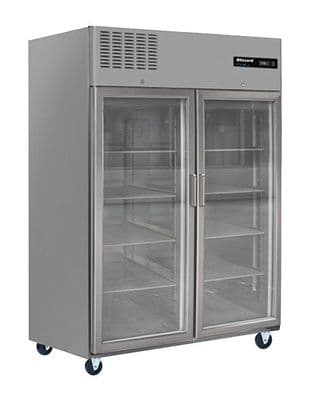Blizzard BF2SSCR Double Glass Door Ventilated Gn Freezer 1200L