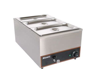 Blizzard Electric Bain Marie with Containers BBM1