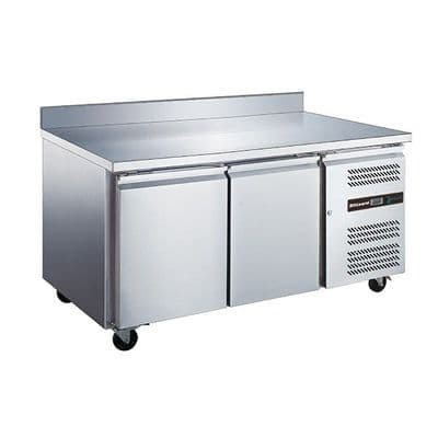 Blizzard LBC2 2 Door Gn1/1 Freezer Counter With Upstand 282L