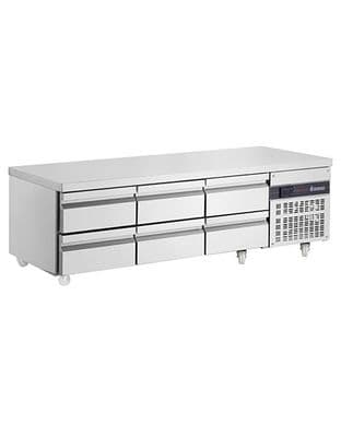 Blizzard PWN333-ECO 6 Drawer Low Height 620Mm Snack Counter 246L