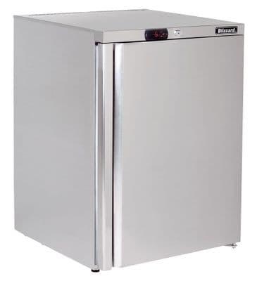 Blizzard UCR140 Under Counter Stainless Steel Refrigerator 145L