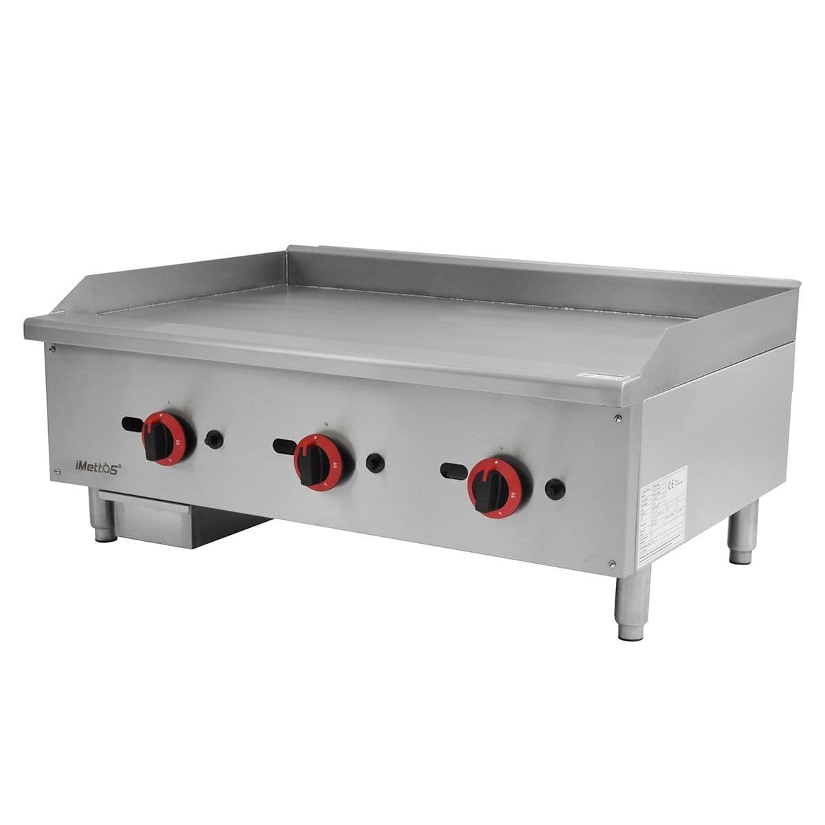 Commercial LPG Gas Griddle Top Grill Hot Plate BBQ Grill, 40 OFF