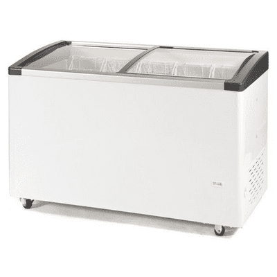 Genfrost CSL130 Lockable Sliding Lid Freezer