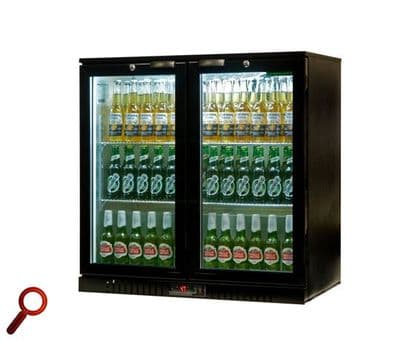 Genfrost GBB2S Sliding Door Back Bar Cooler