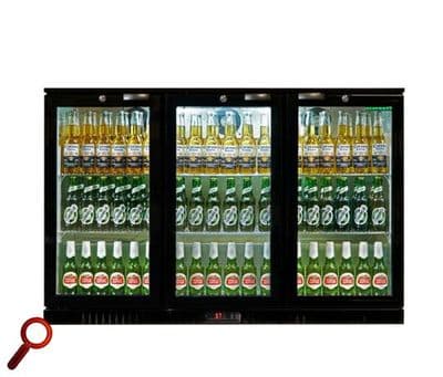 Genfrost GBB3H Hinged Door Back Bar Cooler