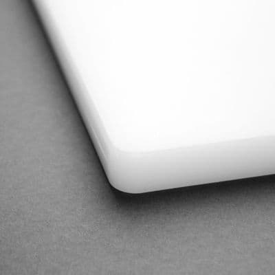 Hygiplas HC882 Large Extra Thick Low Density White Chopping Board