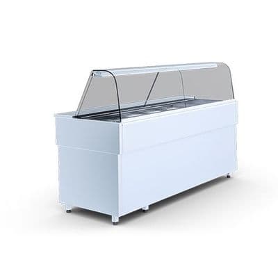 Igloo Casia1H Heated Bain Marie Display Counter