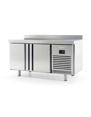 Infrico BMPP1500BT 2 Dr 600Mm Depth Freezer Counter With Upstand 245L