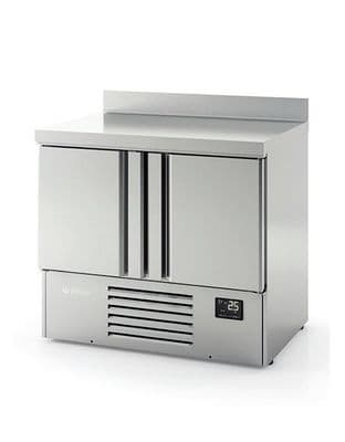 Infrico ME1000II 2 Door Compact Gn Counter With Upstand 230L