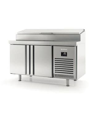 Infrico Preparation Counters with raised collar BMGN1470EN