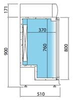 Infrico Under Counter Bottle Cooler ZXS2 £827.64