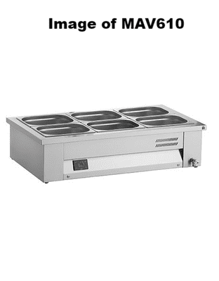 Inomak Gastronorm Bain Marie MAV67
