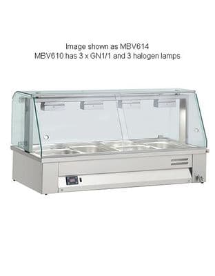 Inomak Gastronorm Bain Marie MBV610