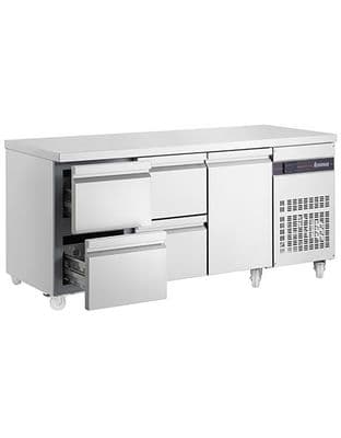 Inomak PN229-ECO 1 Door 4 Drawer 1/1 Gastronorm Counter 429L