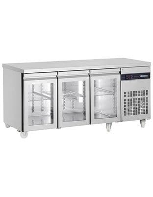 Inomak PN999CR 3 Glass Door 1/1 Gastronorm Counter 429L