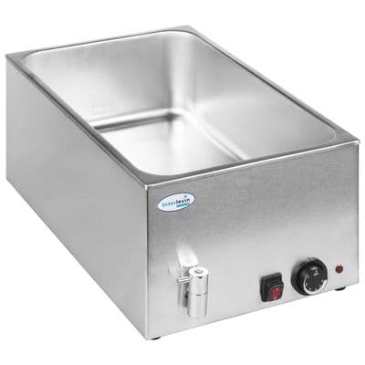Interlevin BM8710 Bain Marie with Tap (without Pans)