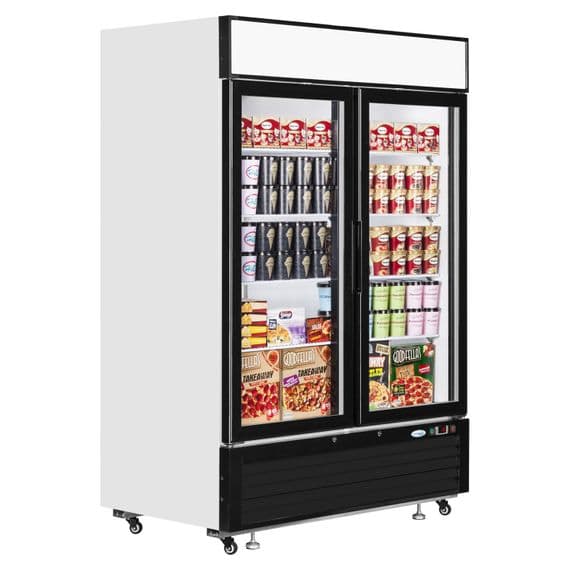 Interlevin LGF5000 Glass Door Display Freezer £1617