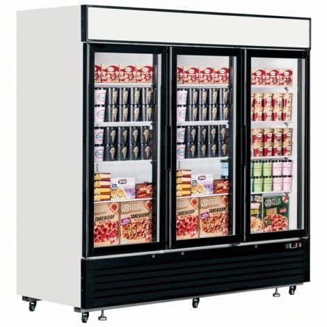 Interlevin LGF7500 Glass Door Display Freezer £2415.6