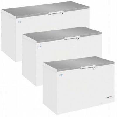 Interlevin LHF540SS Solid Lid Chest Freezer