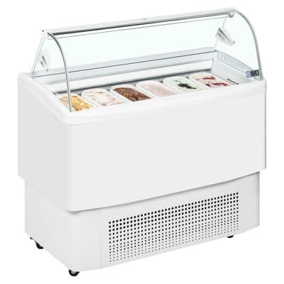 ISA FIJI 7 Ventilated Scoop Ice Cream Display