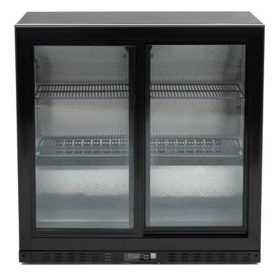 Koldbox KBC2SL Double Sliding Door Back Bar Bottle Cooler