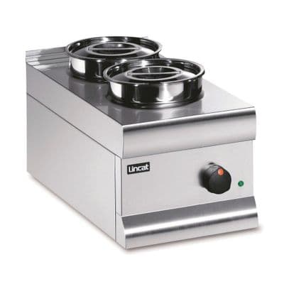 Lincat BS3 Stainless Electric Round Pot Dry Heat Bain Marie