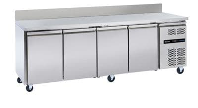 Mondial Elite LBC4 3 Door Gn1/1 Freezer Counter With Upstand 417L