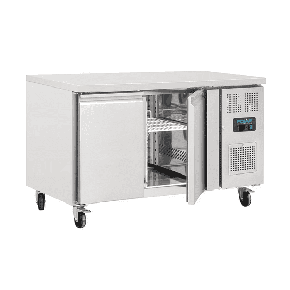 Polar G377 Double Door Counter Fridge - Wechillit