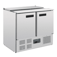 Polar G606 2 Door Saladette Counter Fridge - wechillit