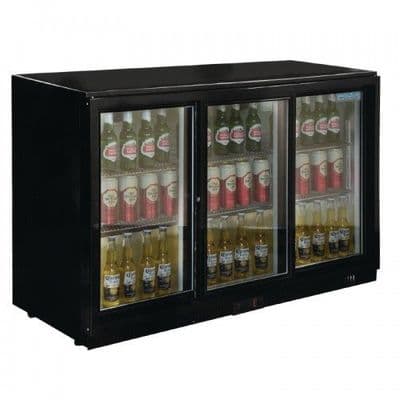 Polar GL006 Triple Sliding Door Bottle Cooler