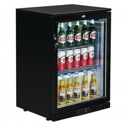 Polar GL011 Back Bar Cooler with Hinged Door 128Ltr