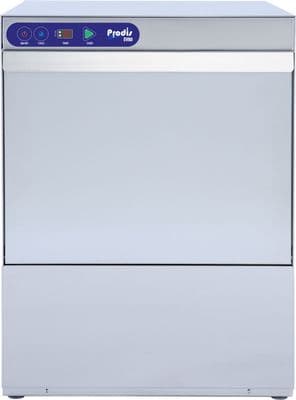 Prodis EV80, 500mm Heavy Duty Electronic Dishwasher, Drain Pump, Air Break Tank