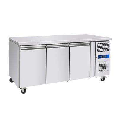 Prodis GRN-C3F Professional Three Door Stainless Steel Counter Freezer