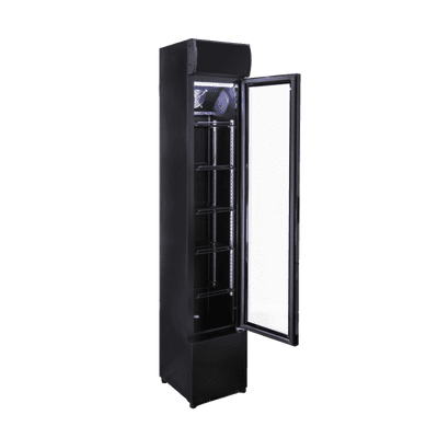 Prodis NT5-HC Slimline Single Glass Door Display Fridge