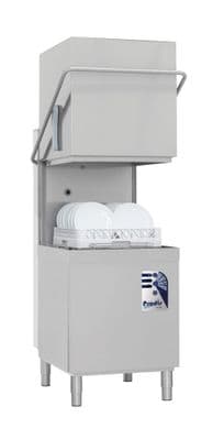 Prodis T1115 Medium Duty 500mm Basket Hood Dishwasher, Gravity Drain