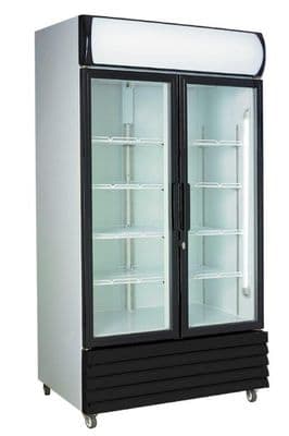 Prodis XD1201 Double Door Tall Shop Display Fridge