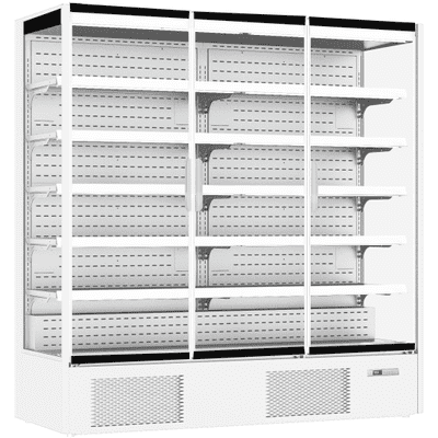 Prodis XMD1875-P-FGD-W Glass Door White Multideck Display Chiller