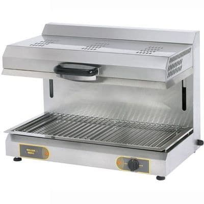 Roller Grill SEM800Q Sliding Salamander with Infrared Quartz Salamander Grills
