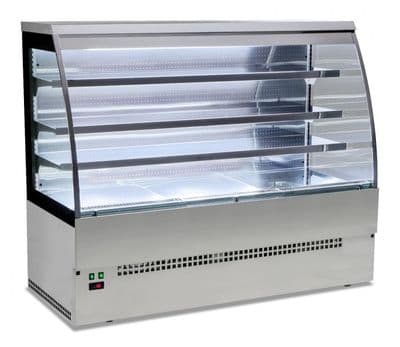 Sterling Pro EVO-SELF-240-SS Stainless Steel Self Service Patisserie Counter, 2.4m