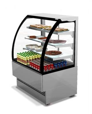 Sterling Pro EVO90-ST Stainless Steel Patisserie Counter, 0.9m / 1.41mÂ² Dec