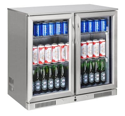 Sterling Pro SP2HC-STS Stainless Steel Double Double Bottle Cooler