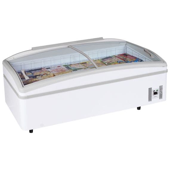 Arcaboa Super 200DE 2m High Vision Display Chest Freezer - Wechillit
