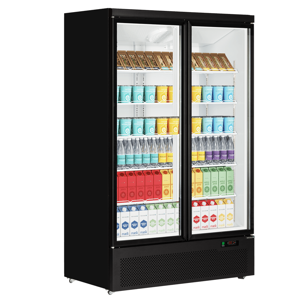 Tefcold Atom Maxi C2DB Double Door Upright Display Fridge Wechillit