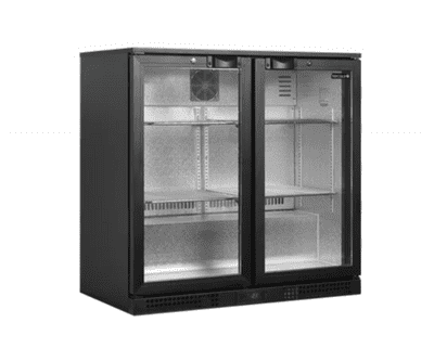 Tefcold BA21H  Double Hinged Door Back Bar Chiller