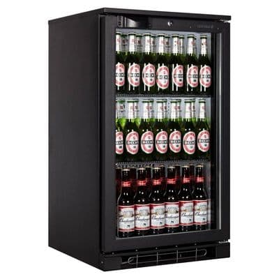 Tefcold BA6H Black Single Door Back Bar Chiller