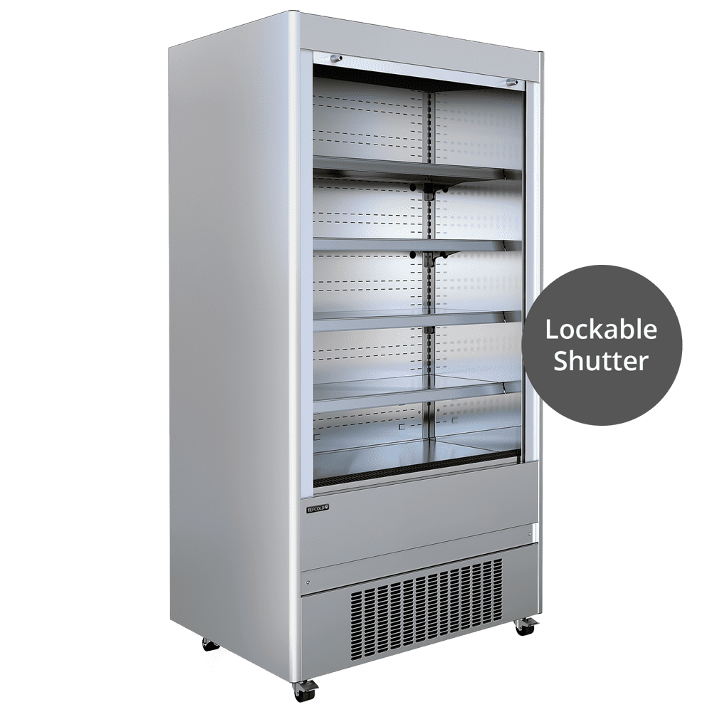 Tefcold MCX150M 1.5m Multideck Display Fridge with Lockable Shutter ...